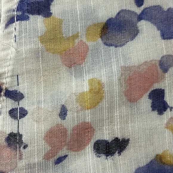 Hope And Harlow Floral Peasent Blouse Womens Ditzy Knit Boho Modest S Modest - Picture 9 of 9